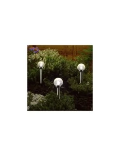 Balise Globe Craquelée -Fournitures De Jardin balise globe craquelee 2