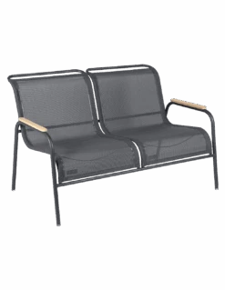 Banquette 2 Places COOLSIDE Design Studio - Fermob - Carbone
