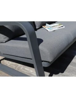 Canapé Antonino 3 Places + Table - Graphite 13 Canapé Antonino 3 Places + Table - Graphite -Fournitures De Jardin canape antonino 2 places table oceo 13