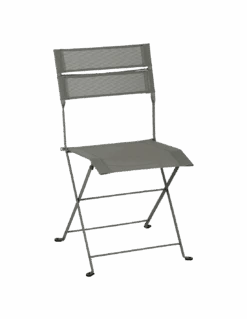 Chaise De Jardin Latitude Pliante - Acier Et Batyline - Romarin