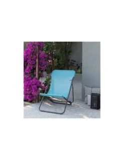 Lafuma Maxi Transat Batyline Lac 11 Lafuma Maxi Transat Batyline Lac -Fournitures De Jardin chaise longue maxi transat batyline lac 1 4