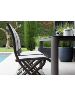 Chaise Pliante Élégance - Aluminium Grey - Grey / BB 6 Chaise Pliante Élégance - Aluminium Grey - Grey / BB -Fournitures De Jardin chaise pliante elegance aluminium grey 4