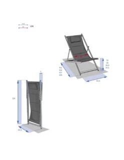 Chilienne De Jardin Honolulu - 4 Positions - Moutarde -Fournitures De Jardin chilienne de jardin honolulu 4 positions moutarde 6
