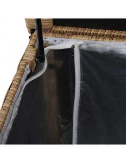 Coffre De Rangement Bayana - Résine Tressée - Savana -Fournitures De Jardin coffre de rangement bayana resine tressee savana 3