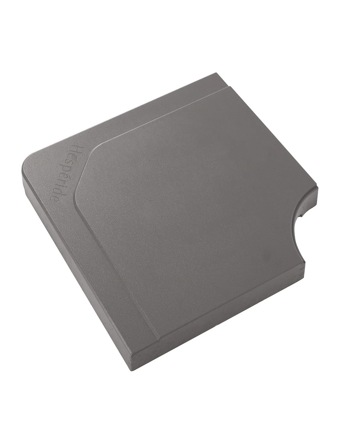 Dalle De Parasol Lisse Stacio 15kg Carrée - Béton - Taupe 1 Dalle De Parasol Lisse Stacio 15kg Carrée - Béton - Taupe