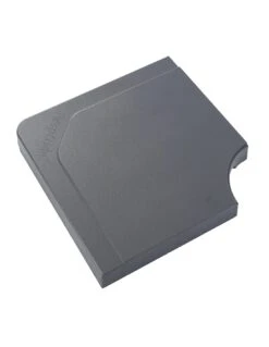 Dalle De Parasol Lisse Stacio 25kg Carrée - Béton Ardoise