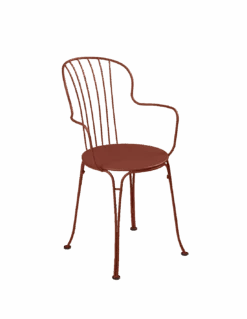 Fauteuil De Jardin Bridge Opéra Design Studio - Ocre Rouge