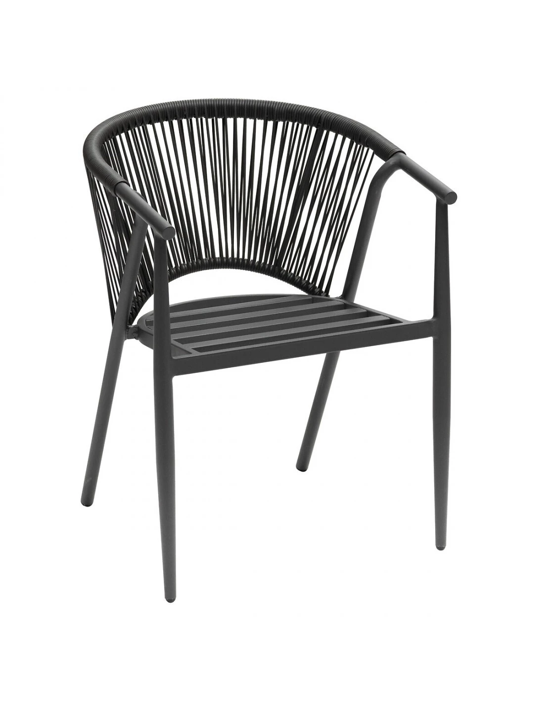 Fauteuil De Jardin Emperia - Aluminium Et Résine Tressée 3 Fauteuil De Jardin Emperia - Aluminium Et Résine Tressée – Image 3