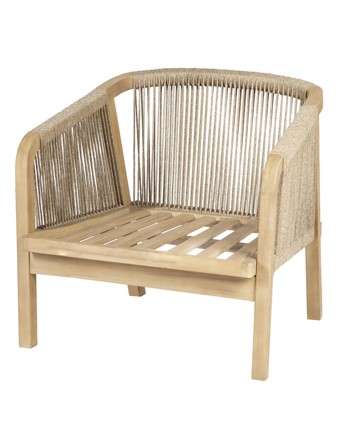 Fauteuil De Salon De Jardin Papouasie - Bois D'acacia 2 Fauteuil De Salon De Jardin Papouasie - Bois D'acacia – Image 2