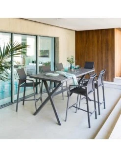 Fauteuil Haut Axiome - Aluminium Et Texaline - Hespéride -Fournitures De Jardin fauteuil haut axiome aluminium et texaline hesperide 2