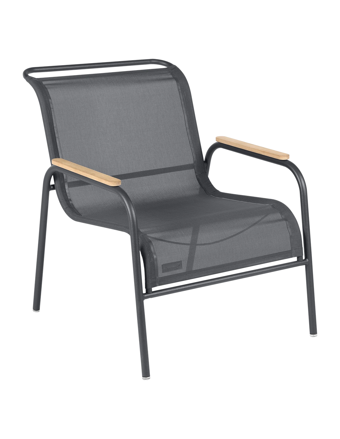 Fauteuil Lounge COOLSIDE Design Studio - Fermob - Carbone 1 Fauteuil Lounge COOLSIDE Design Studio - Fermob - Carbone