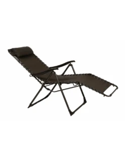Fournitures De Jardin -Fournitures De Jardin fauteuil relax silos basculant 5 positions anthracite 1