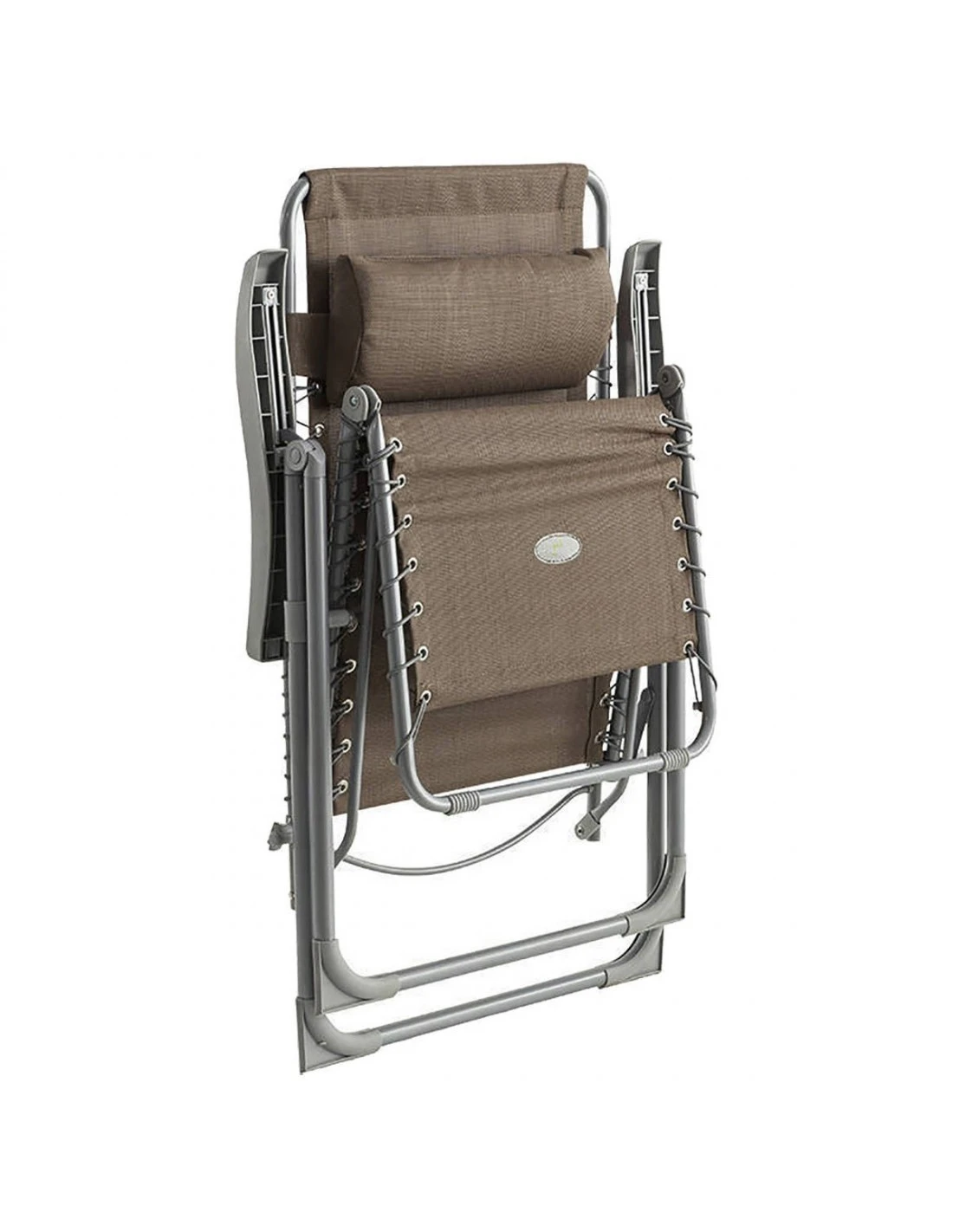 Fauteuil Relax Silos Basculant - 5 Positions - Taupe 2 Fauteuil Relax Silos Basculant - 5 Positions - Taupe – Image 2