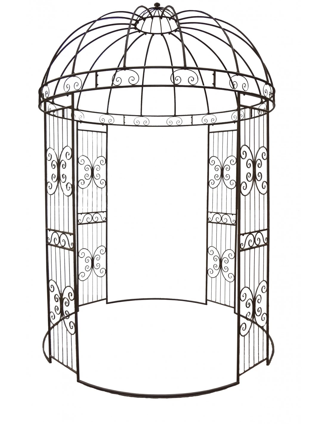 Gloriette En Fer Forgé ø 2 M 1 Gloriette En Fer Forgé ø 2 M
