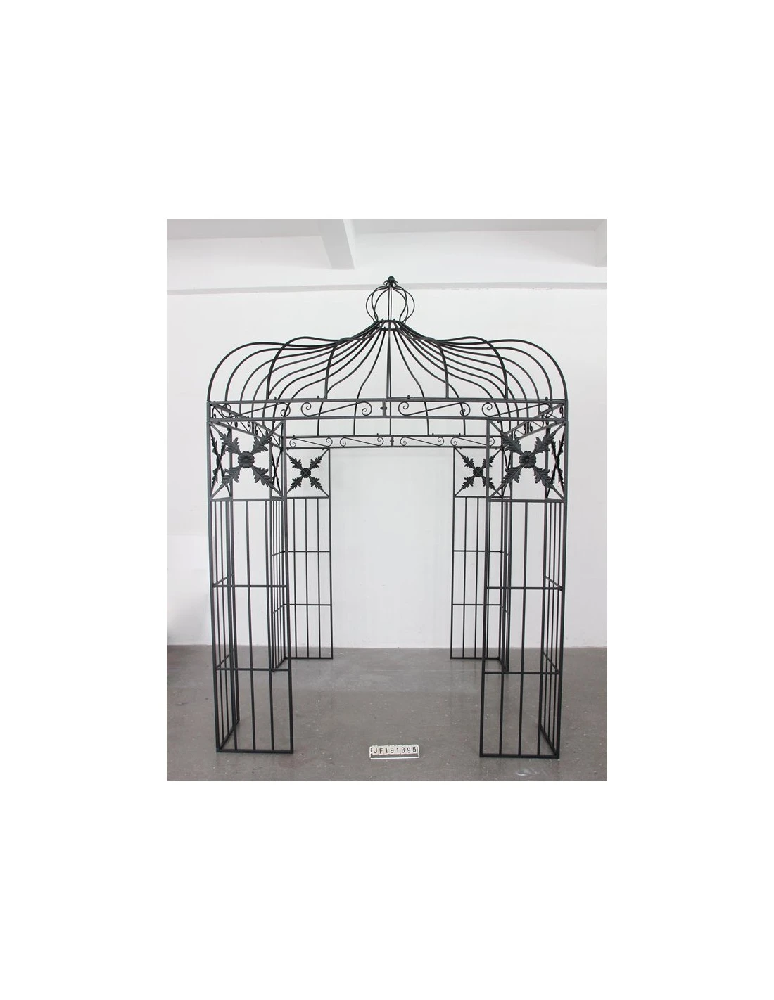 Gloriette En Fer Forgé Gris Anthracite 200x200 Cm 1 Gloriette En Fer Forgé Gris Anthracite 200x200 Cm