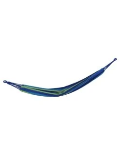 Hamac De Jardin Yaqui - L.200 X P.80 Cm - Bleu Rayé Vert -Fournitures De Jardin hamac de jardin yaqui l200 x p80 cm bleu raye vert 2