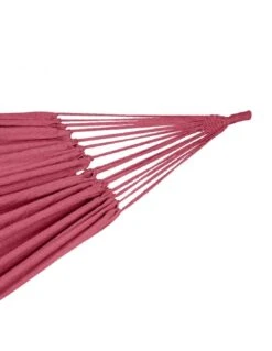 Hamac Yaqui Uni - L.200 X P.150 Cm - Framboise -Fournitures De Jardin hamac yaqui uni l200 x p150 cm coloris au choix 17