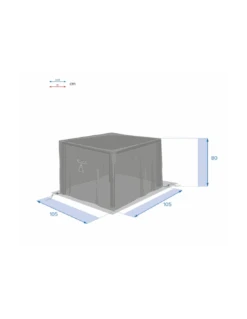 Housse De Table Carrée Hambo Taille S -Fournitures De Jardin housse de table carree hambo taille s 2