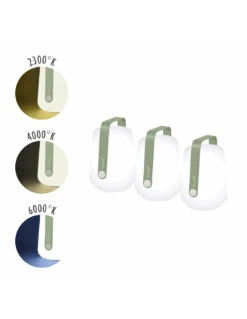 Lot De 3 Lampes D'extérieur Balad H.12cm Christian LOHNER By Fermob - Carbone -Fournitures De Jardin lot de 3 lampes d exterieur balad h12cm christian lohner by fermob 10