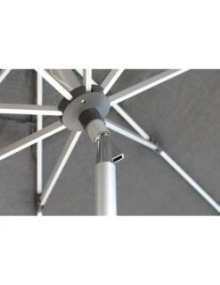 Parasol 300 Alu Anodisé Auto-inclinable Coloris Au Choix - Gris Chiné Foncé -Fournitures De Jardin parasol 300 alu anodise auto inclinable coloris au choix 1 4