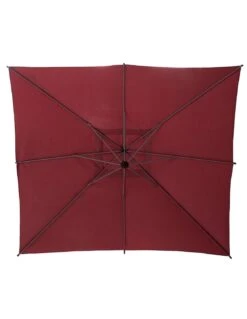Parasol Déporté Carré Manoa 2.5x2.5 M - Acier Et Polyester - Bordeaux 11 Parasol Déporté Carré Manoa 2.5x2.5 M - Acier Et Polyester - Bordeaux -Fournitures De Jardin parasol deporte carre manoa 25x25 m acier et polyester bordeaux 3