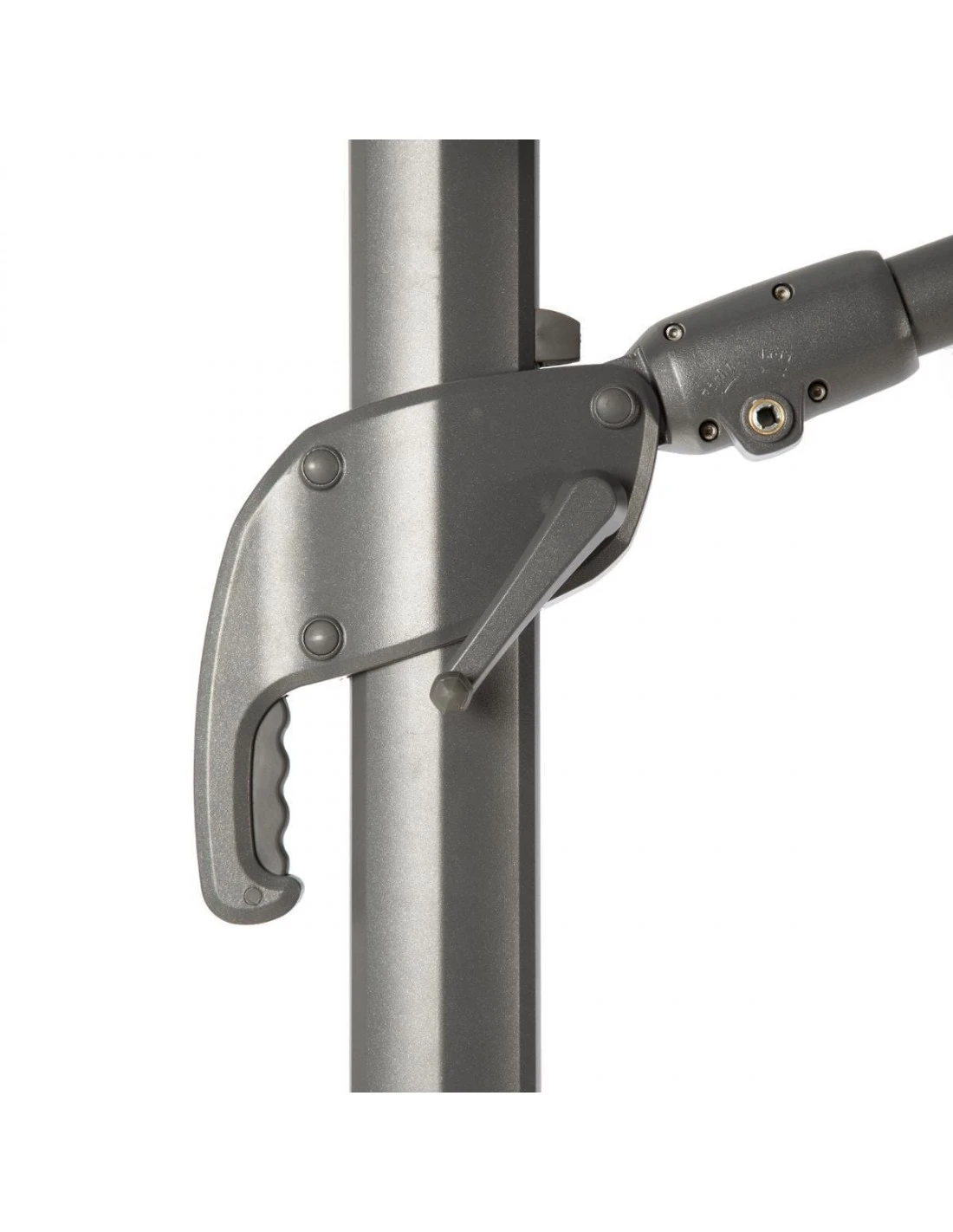 Parasol Déporté Eléa 3 X 4 M Multi-toiles Ardoise 2 Parasol Déporté Eléa 3 X 4 M Multi-toiles Ardoise – Image 2