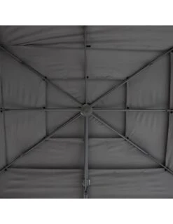 Parasol Déporté Eléa 3 X 4 M Multi-toiles Ardoise 14 Parasol Déporté Eléa 3 X 4 M Multi-toiles Ardoise -Fournitures De Jardin parasol deporte elea 3 x 4 m multi toiles ardoise 5