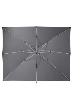 Parasol Déporté Équador 3x4 M - Ardoise -Fournitures De Jardin parasol deporte equador 3x4 m ardoise 3