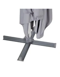 Parasol Déporté Équador 3x4 M - Ardoise -Fournitures De Jardin parasol deporte equador 3x4 m ardoise 6