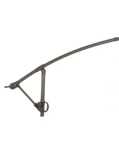 Parasol Déporté Janeiro Carré 2,5 X 2,5 M - Aluminium Et Toile Polyester - Taupe -Fournitures De Jardin parasol deporte janeiro carre 25 x 25 m aluminium et toile polyester taupe 5