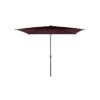 Parasol Droit Loompa Rectangulaire 2 X 3 M à Manivelle - Taupe
