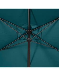 Parasol Droit Loompa Rectangulaire 2 X 3 M à Manivelle - Taupe -Fournitures De Jardin parasol droit loompa rectangulaire 2 x 3 m a manivelle 17