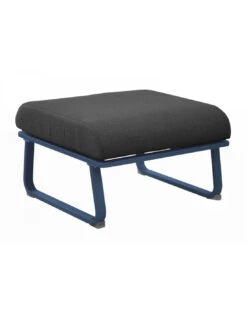 Repose-pied Antonino Aluminium - Bleu/gris