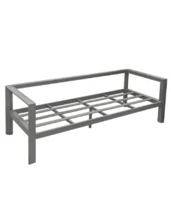 Salon De Jardin 5 Places Evasion - Aluminium Et Coussins Polyester - Graphite -Fournitures De Jardin salon de jardin 5 places evasion aluminium et coussins polyester 2