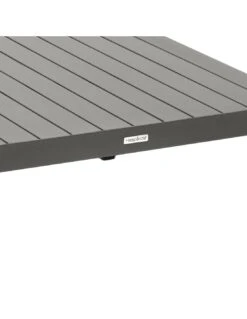 Salon De Jardin 5 Places Evasion - Aluminium Et Coussins Polyester - Graphite -Fournitures De Jardin salon de jardin 5 places evasion aluminium et coussins polyester 7