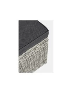 Salon De Jardin Ariel - Résine Tressée Grise - 7 Places -Fournitures De Jardin salon de jardin ariel resine tressee grise 7 places 8