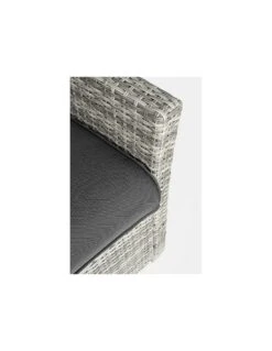 Salon De Jardin Ariel - Résine Tressée Grise - 7 Places -Fournitures De Jardin salon de jardin ariel resine tressee grise 7 places 9