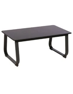 Salon De Jardin Gili 4 Places - Aluminium Et Texaline - Graphite / Anthracite Chiné -Fournitures De Jardin salon de jardin gili 4 places aluminium et texaline 4