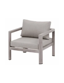 Salon De Jardin Jauca 5 Places Noisette Et Gris Boisé -Fournitures De Jardin salon de jardin jauca 5 places noisette et gris boise 4