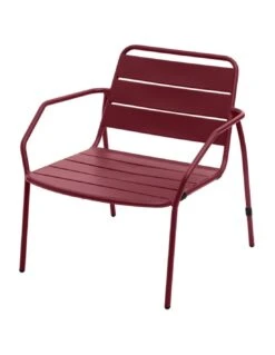 Salon Duo Relax Phuket 2 Places - Acier époxy - Bordeaux -Fournitures De Jardin salon duo relax phuket 2 places acier epoxy bordeaux 2
