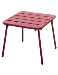 Salon Duo Relax Phuket 2 Places - Acier époxy - Bordeaux -Fournitures De Jardin salon duo relax phuket 2 places acier epoxy bordeaux 3