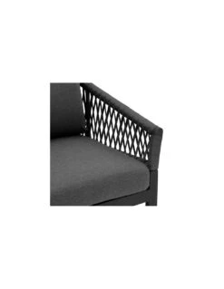 Salon Oriengo 5 Places - Aluminium Graphite / Carbone -Fournitures De Jardin salon oriengo 5 places aluminium graphite carbone 4