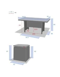 Salon Repas Mayari 7 Places - Résine Tressée Terre D'ombre 23 Salon Repas Mayari 7 Places - Résine Tressée Terre D'ombre -Fournitures De Jardin salon repas mayari 7 places resine tressee terre d ombre 10