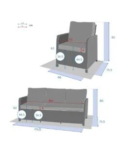 Salon Repas Mayari 7 Places - Résine Tressée Terre D'ombre 24 Salon Repas Mayari 7 Places - Résine Tressée Terre D'ombre -Fournitures De Jardin salon repas mayari 7 places resine tressee terre d ombre 11