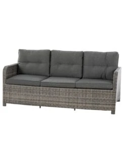 Salon Repas Mayari 7 Places - Résine Tressée Terre D'ombre 16 Salon Repas Mayari 7 Places - Résine Tressée Terre D'ombre -Fournitures De Jardin salon repas mayari 7 places resine tressee terre d ombre 3