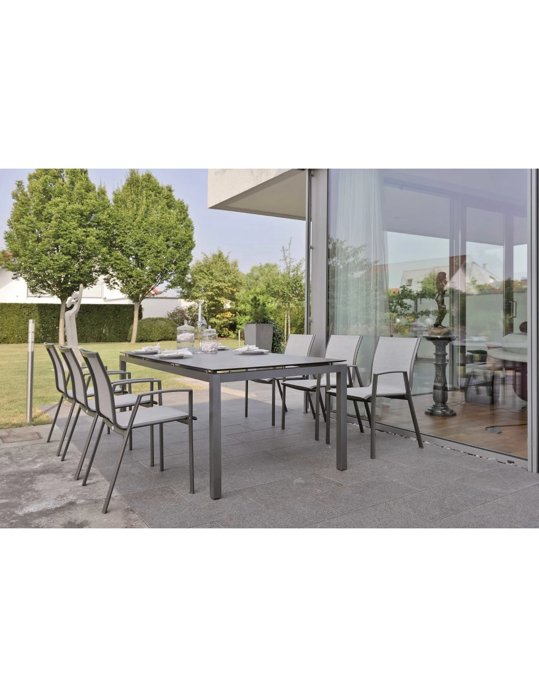 Structure De Table 160 X 90 Cm Graphite - Stern 5 Structure De Table 160 X 90 Cm Graphite - Stern – Image 5