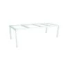 Structure De Table 250 X 100 Cm Aluminium Blanc