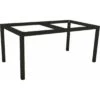 Structure De Table Aluminium Noir Mât - Stern - 160 X 90 X 73 Cm