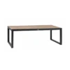 Table Corvo Extensible 12 Places - Acacia/Aluminium