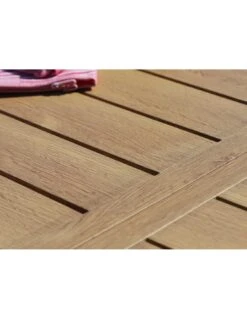 Table De Jardin COME 160/240 X 100 Cm -- Graphite / Oak -Fournitures De Jardin table de jardin come 160240 x 100 cm graphite oak graphite oak 5